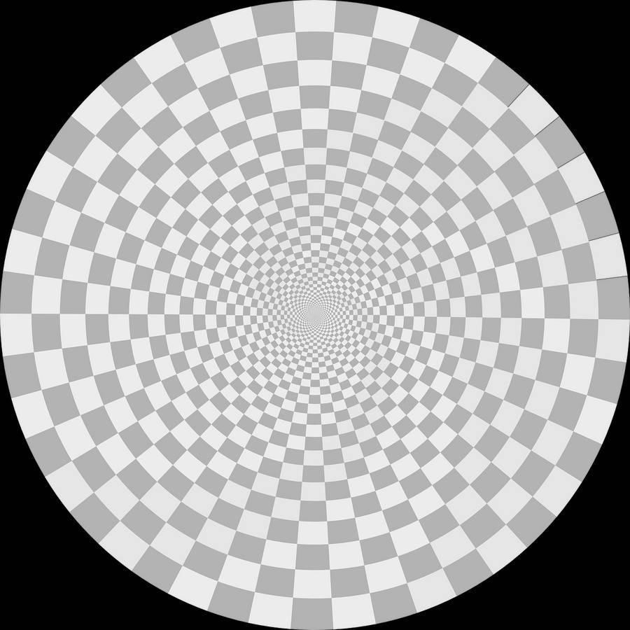 Ambiguous Gray Vortex Optical Illusion Wallpaper