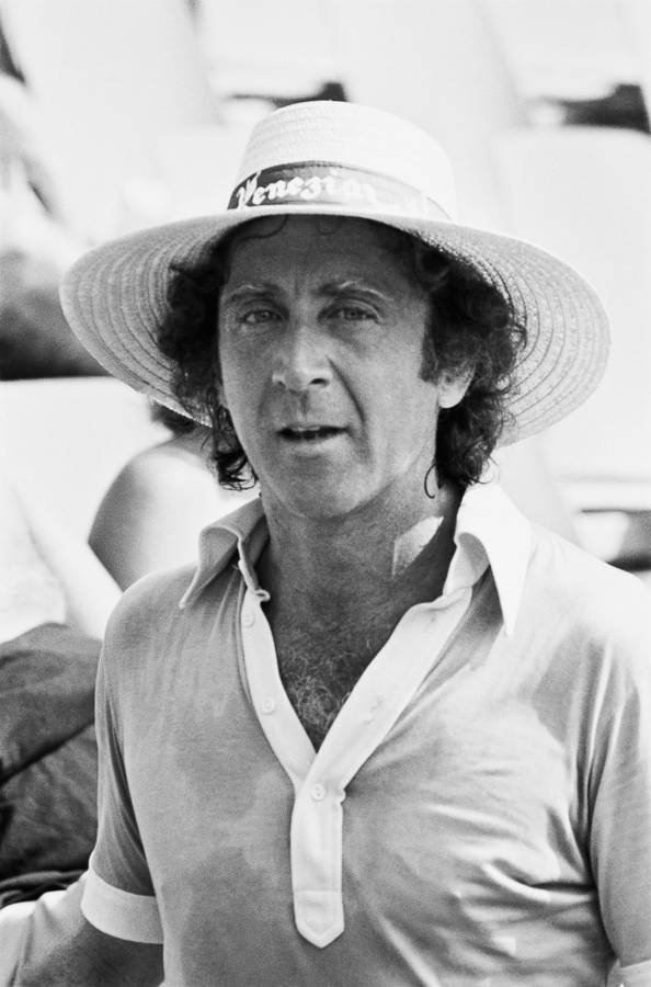 American Actor Gene Wilder During The Venice Film Festival, 1981 Wallpaper