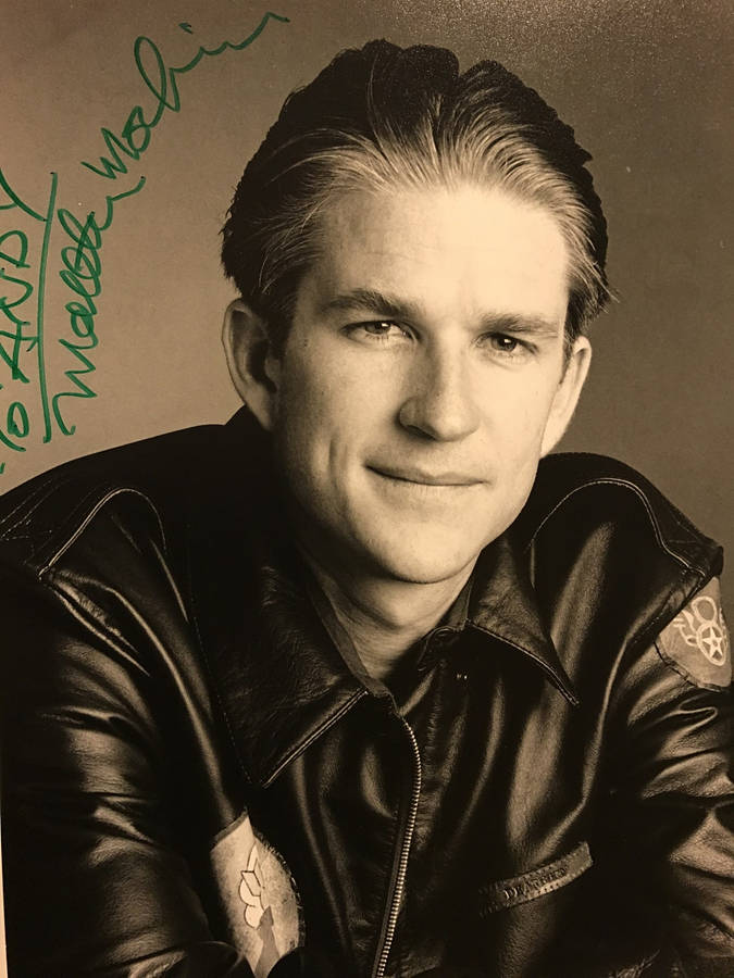 American Actor Matthew Modine Vintage Portrait Wallpaper