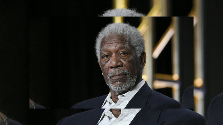 American Actor Morgan Freeman Wallpaper