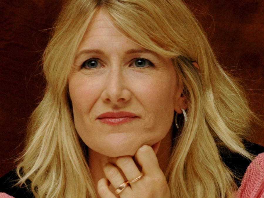 American Actress Laura Dern Pretty Face Wallpaper