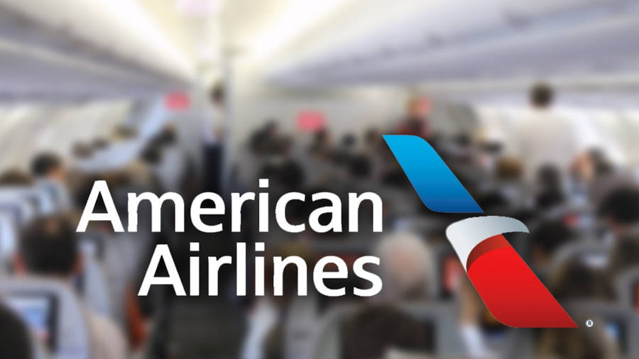 American Airlines Flight Logo Wallpaper