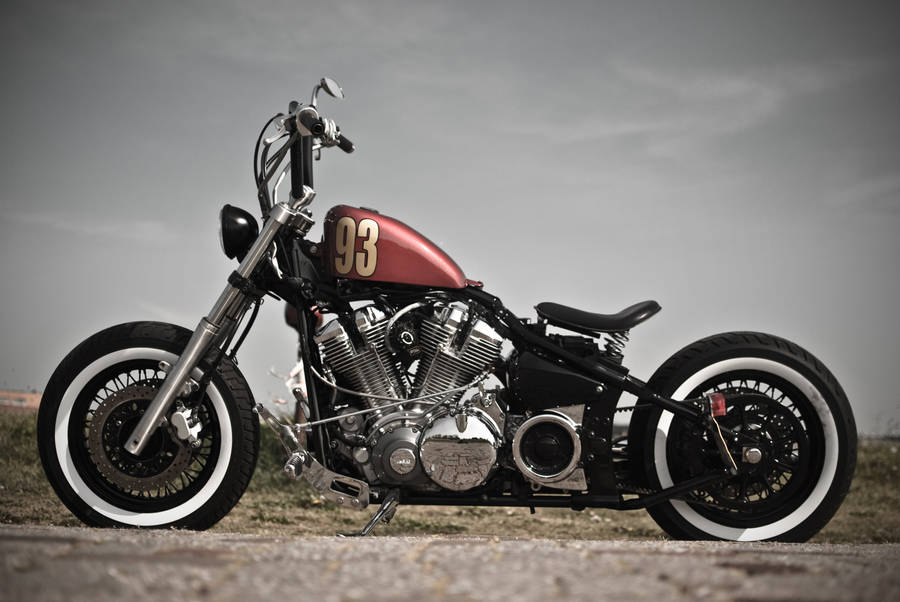 American Bobber Motorcycle Wallpaper