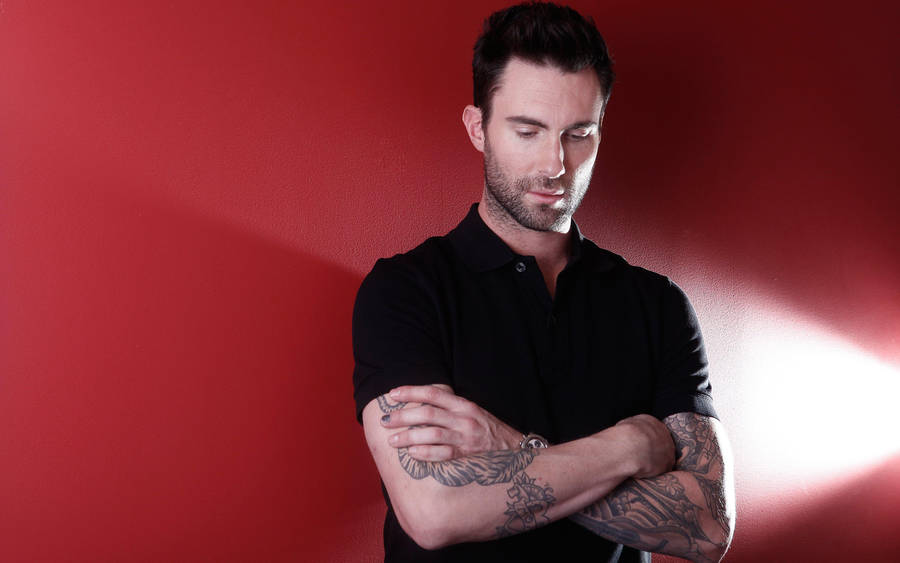 American Celebrity Adam Levine Wallpaper