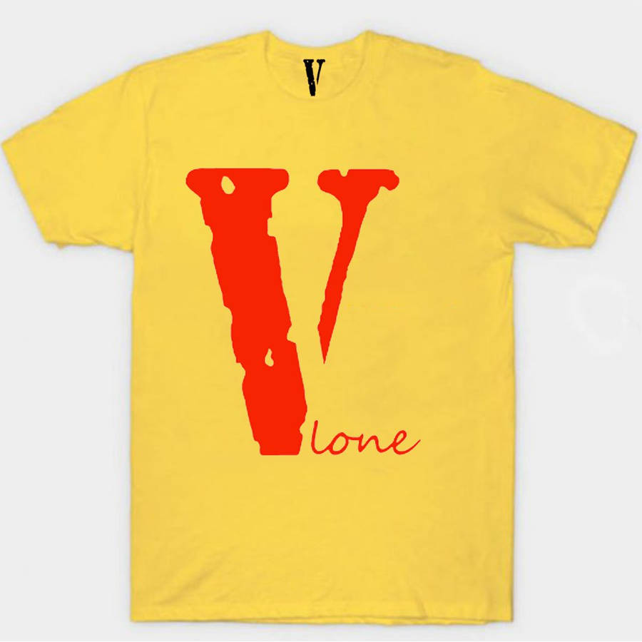 American Clothing Brand Yellow Vlone Pfp Wallpaper