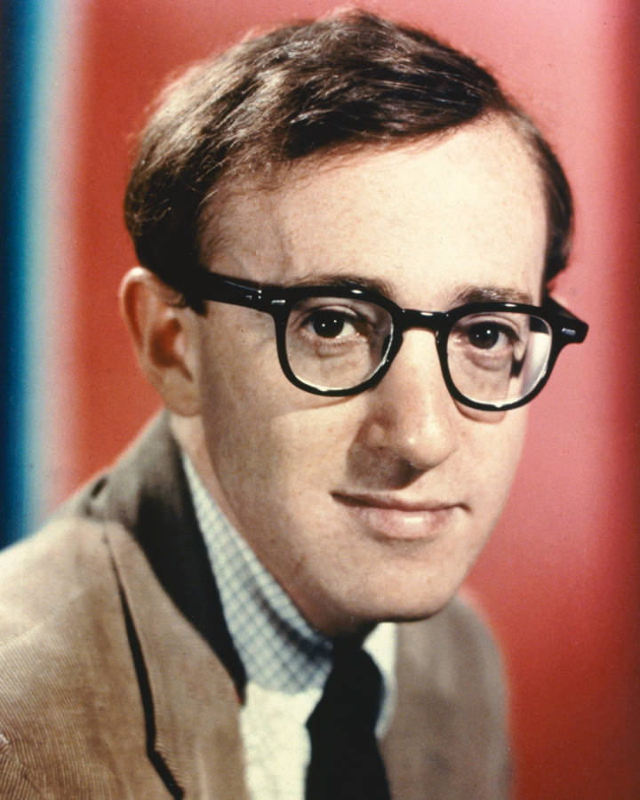 American Director And Actor Woody Allen 1965 Portrait Wallpaper