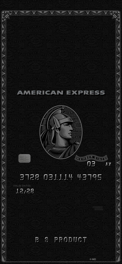 American Express Black Centurion Wallpaper