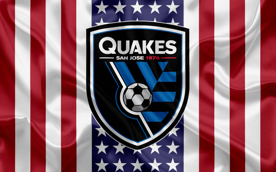 American Flag San Jose Earthquakes Artwork Wallpaper