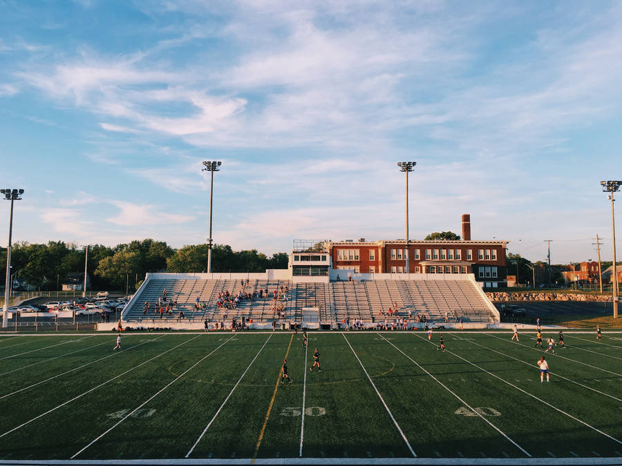 American Football Field Wallpaper