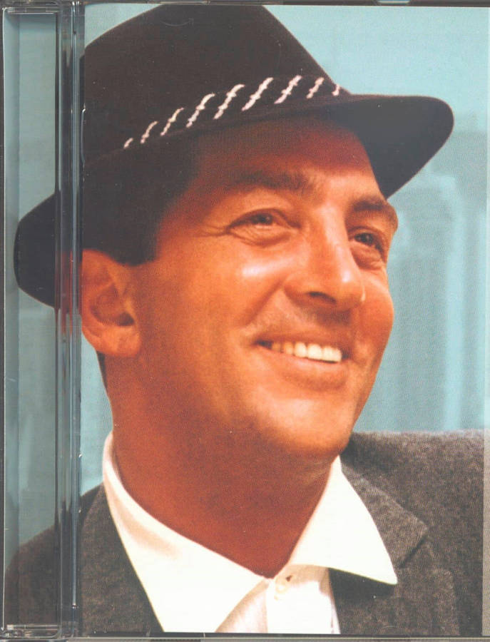 American Singer Dean Martin The Very Best Of Album Cover Wallpaper