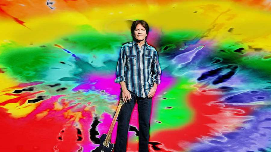 American Singer John Fogerty My 50 Year Trip Wallpaper