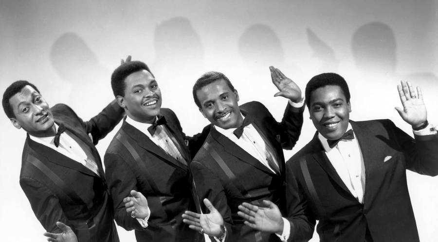 American Vocal Quartet Four Tops 60s Wallpaper