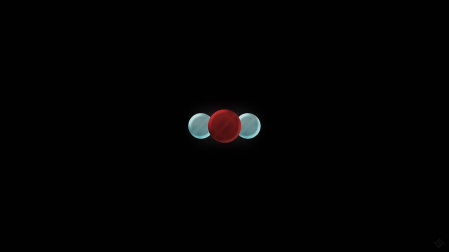 Amoled Red And White Circles 4k Wallpaper