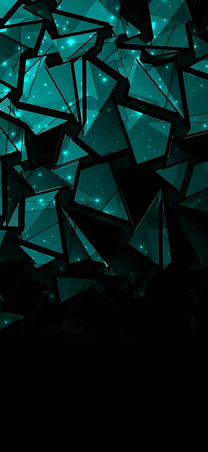 Amoled S Abstract Shape Wallpaper