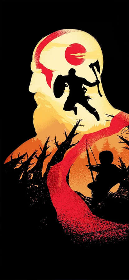 Amoled S God Of War Wallpaper