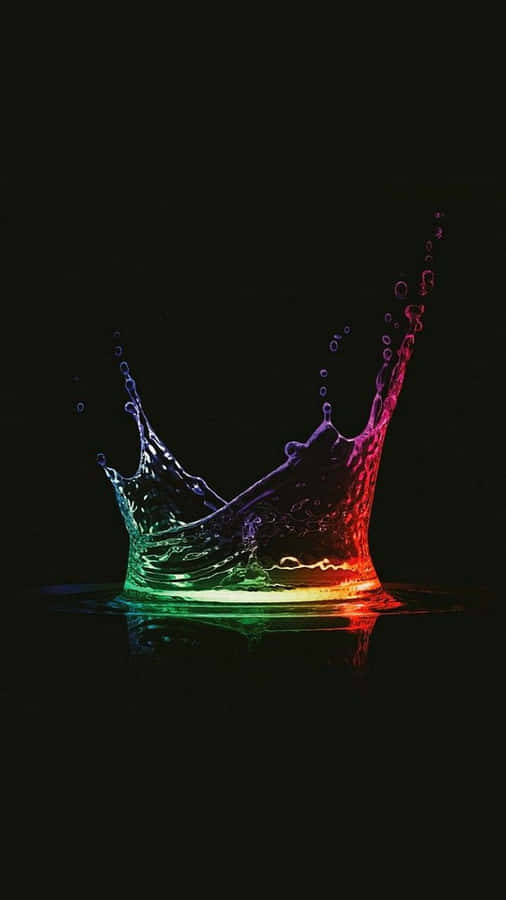 Amoled S Water Drop Wallpaper