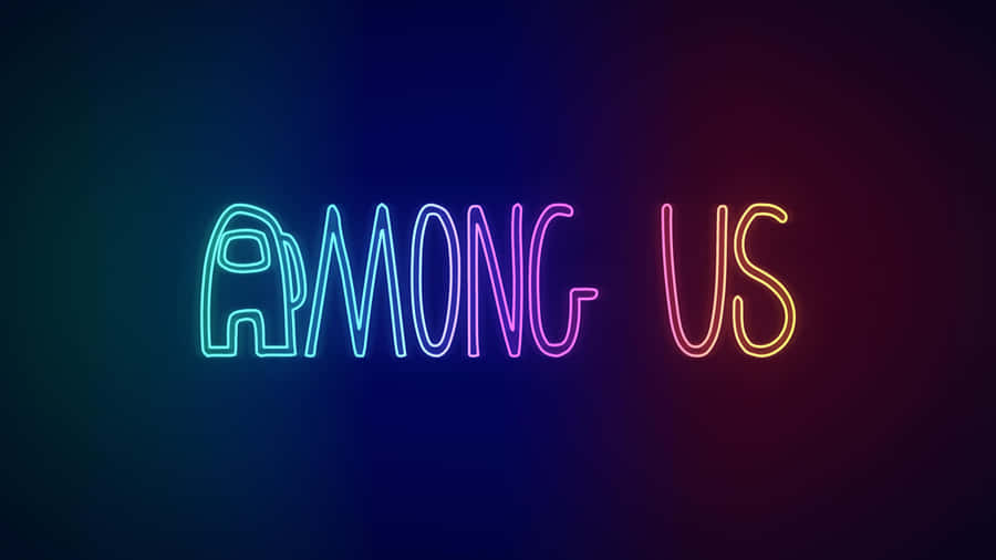 Among Us Cool - The Trendy Game At Its Finest Wallpaper