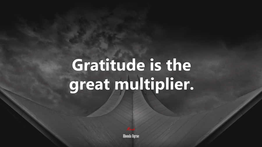 Amplifying Gratitude Visualization Wallpaper