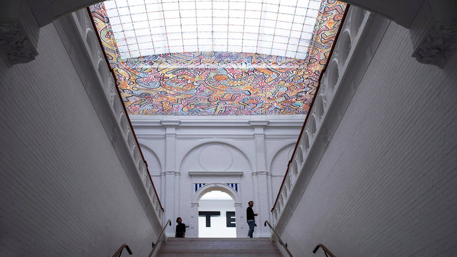 Amsterdam Stedelijk Museum Roof Aesthetic Wallpaper