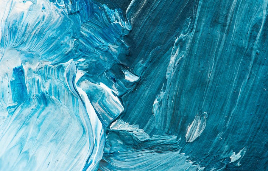 An Abstract Composition Of Deep Blues And Purples Wallpaper