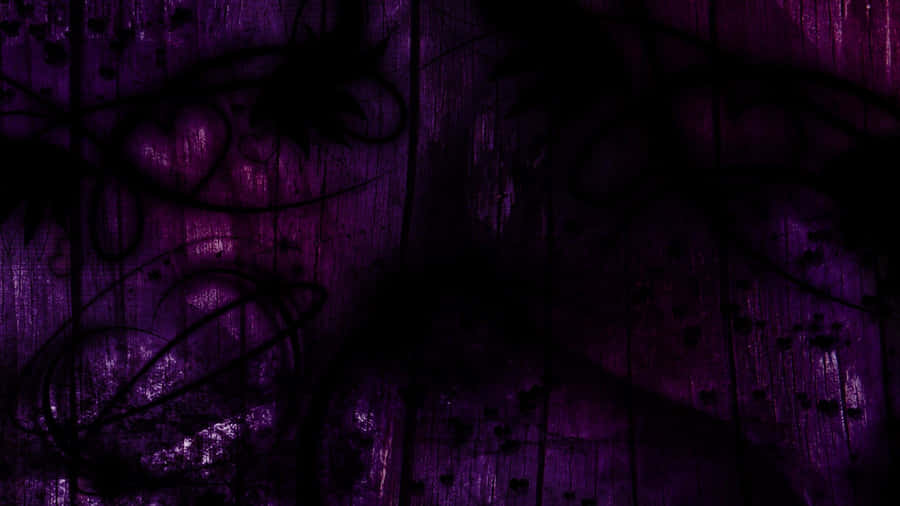 An Abstract Vision Of A Purple Grunge Aesthetic Wallpaper