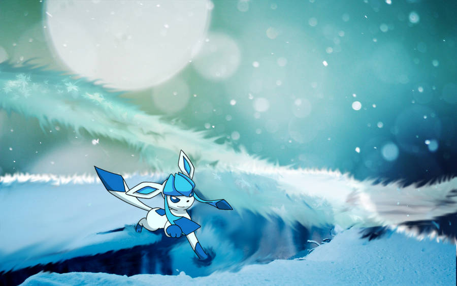 An Eeveelution Through Winter Wallpaper