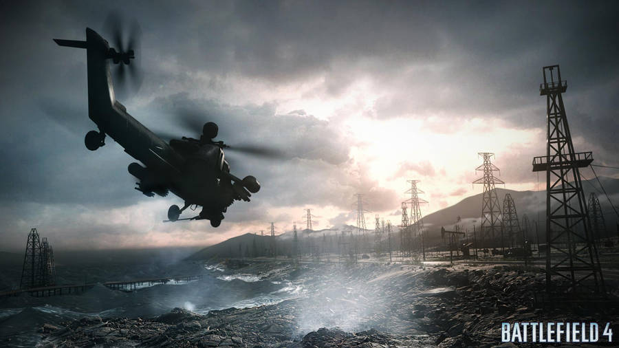 An Epic Battlefield In The City Wallpaper