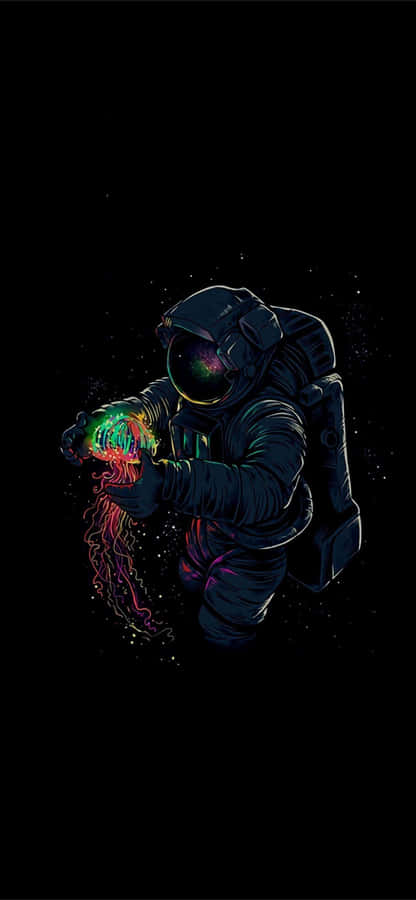 An Expansive Minimalist Space Wallpaper