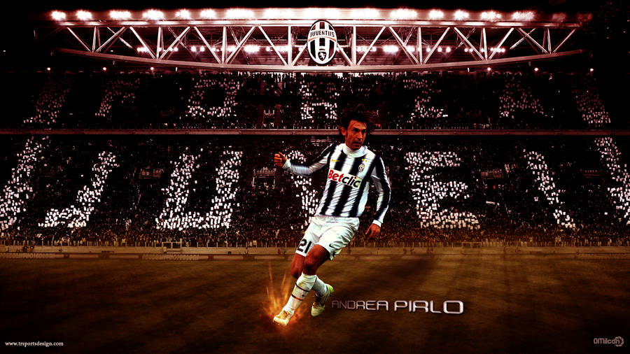 Andrea Pirlo Juventus Stadium Wallpaper