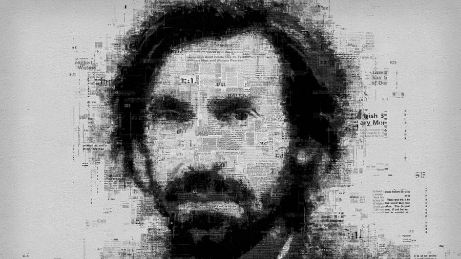 Andrea Pirlo Word Cloud Portrait Wallpaper