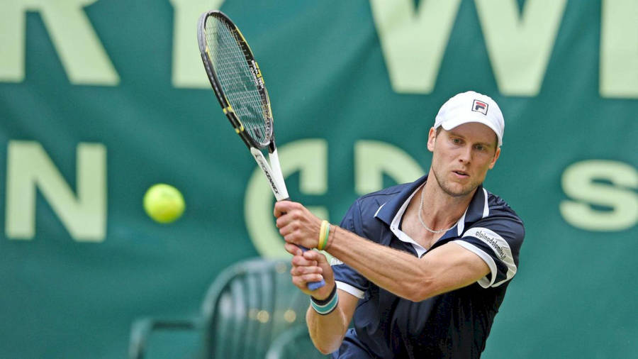 Andreas Seppi Ball Hit Wallpaper