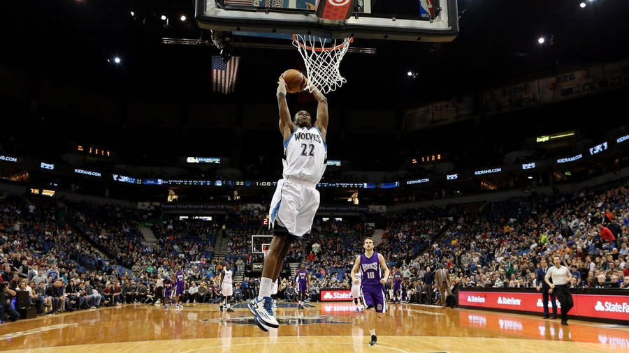 Andrew Wiggins At Target Center Wallpaper