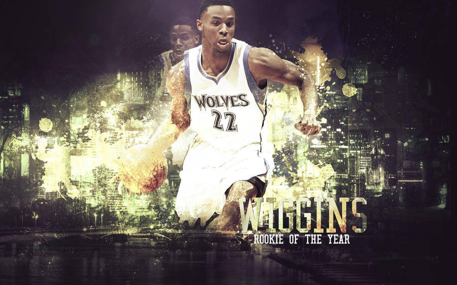 Andrew Wiggins City Background Wallpaper