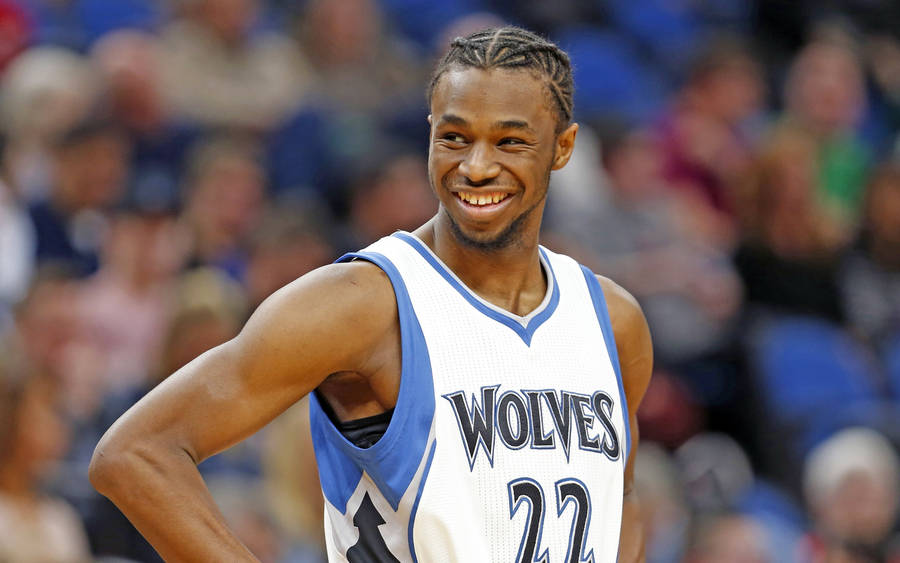 Andrew Wiggins Grin Wallpaper