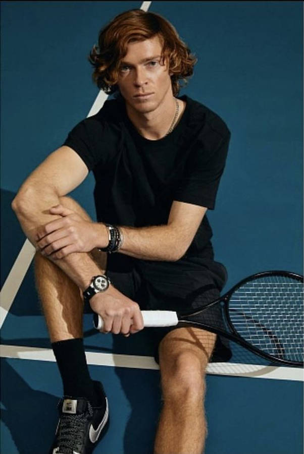 Andrey Rublev - A Promising Talent In Tennis Wallpaper