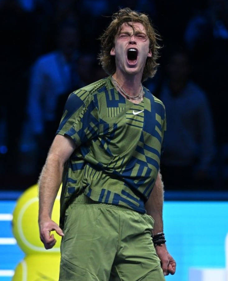 Andrey Rublev Shouting Wallpaper