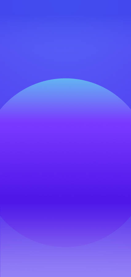 Android 11 Purple Gradient Sphere Wallpaper