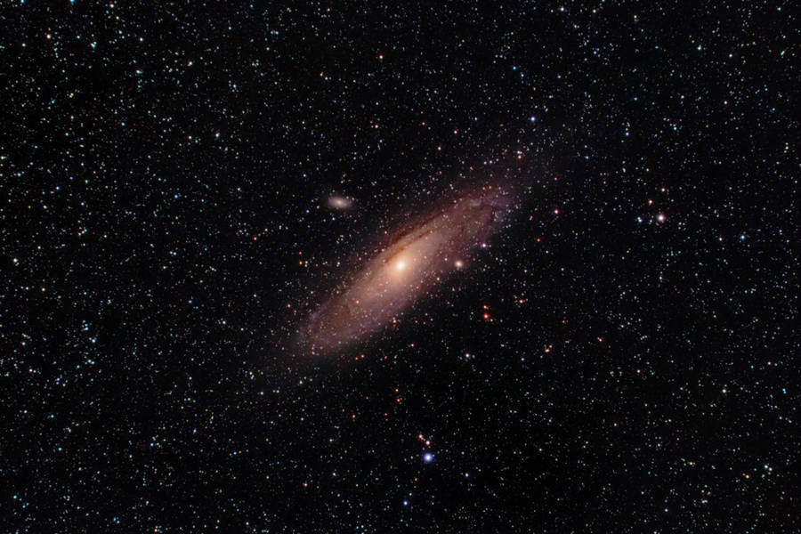 Andromeda Galaxy In Universe Wallpaper