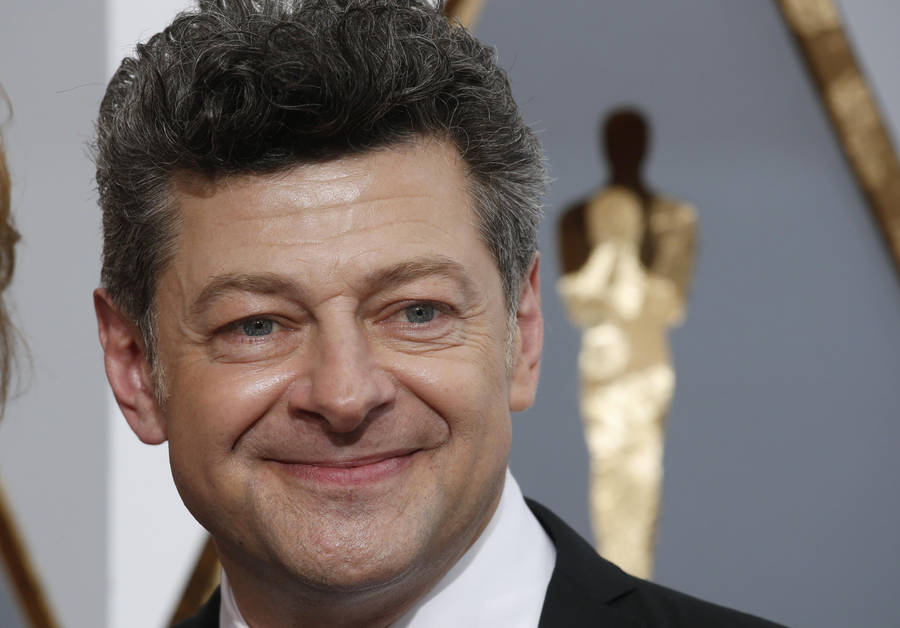 Andy Serkis Smiling Wallpaper