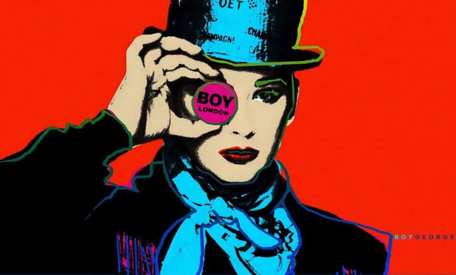 Andy Warhol Boy George Wallpaper