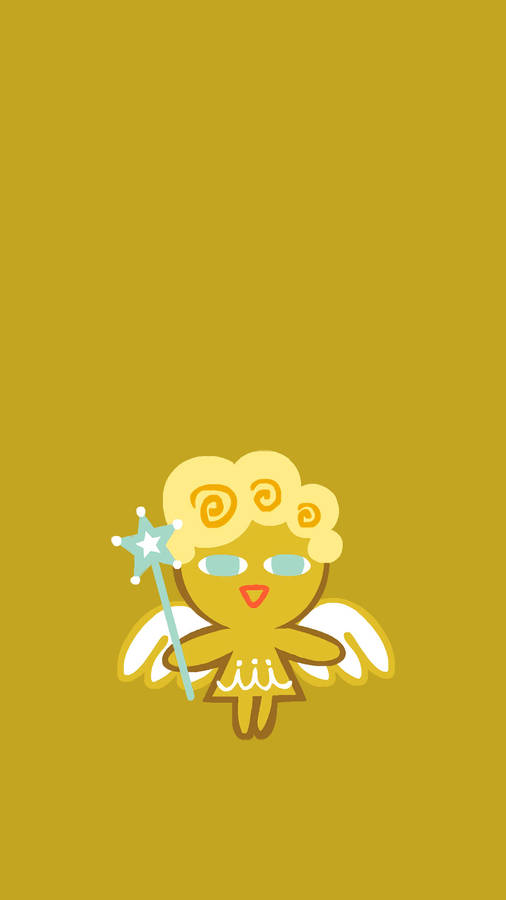 Angel Cookie Iphone Art Wallpaper