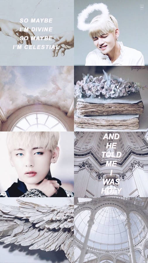 Angel V Bts Aesthetic Wallpaper