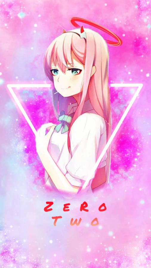 Angel Zero Two Phone Wallpaper