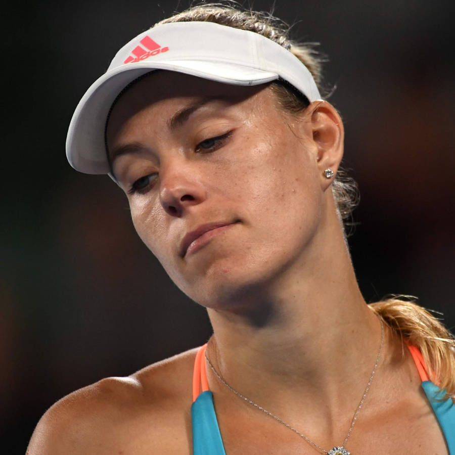 Angelique Kerber Serious Look Wallpaper