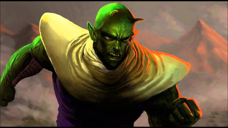 Angry Anime Piccolo Wallpaper