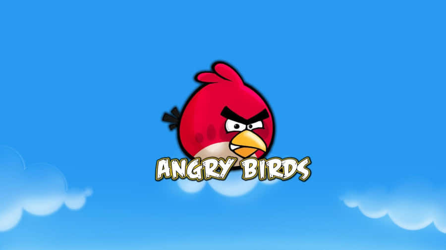 Angry Birds Red Bird Logo Wallpaper