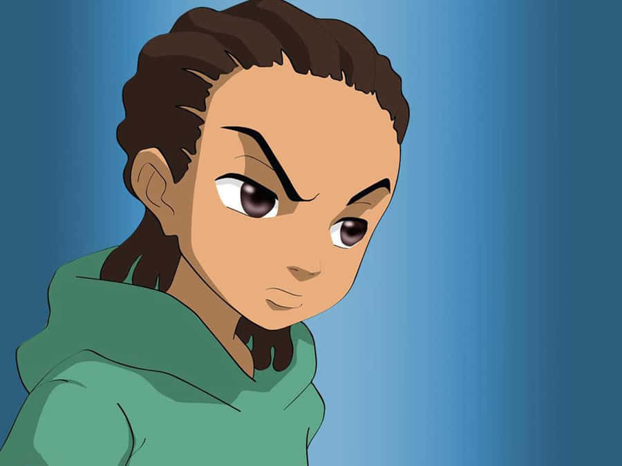 Animated Character Glance Wallpaper