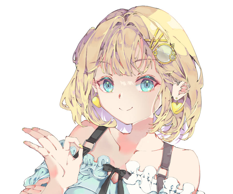 Animated Illustration Of The Virtual Youtuber, Watson Amelia Wallpaper