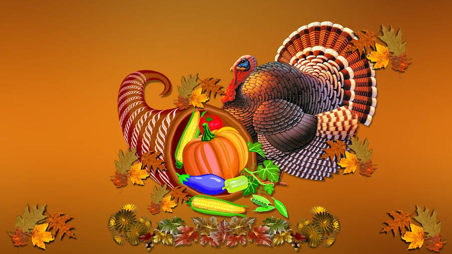 Animated Thanksgiving Essentials Wallpaper