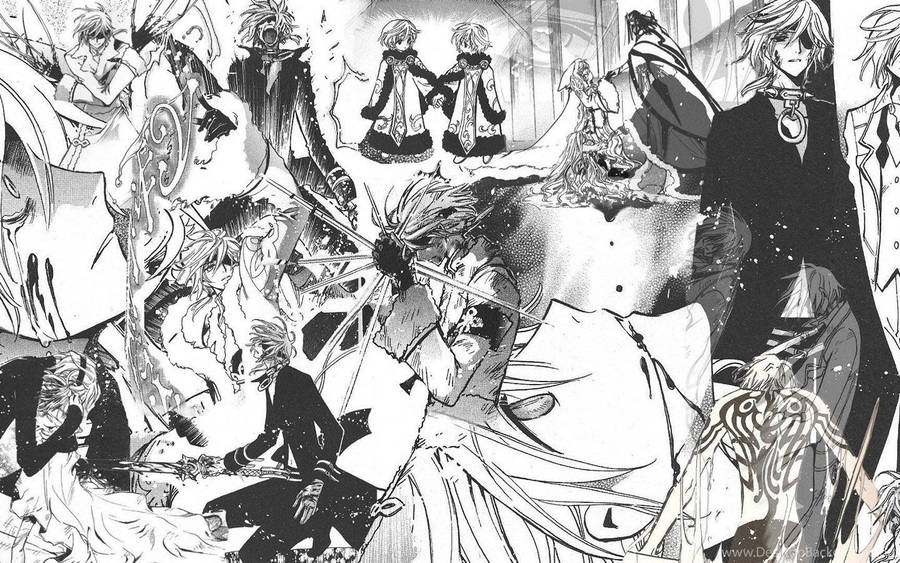 Anime Art Black And White Tsubasa Chronicles Fai Wallpaper